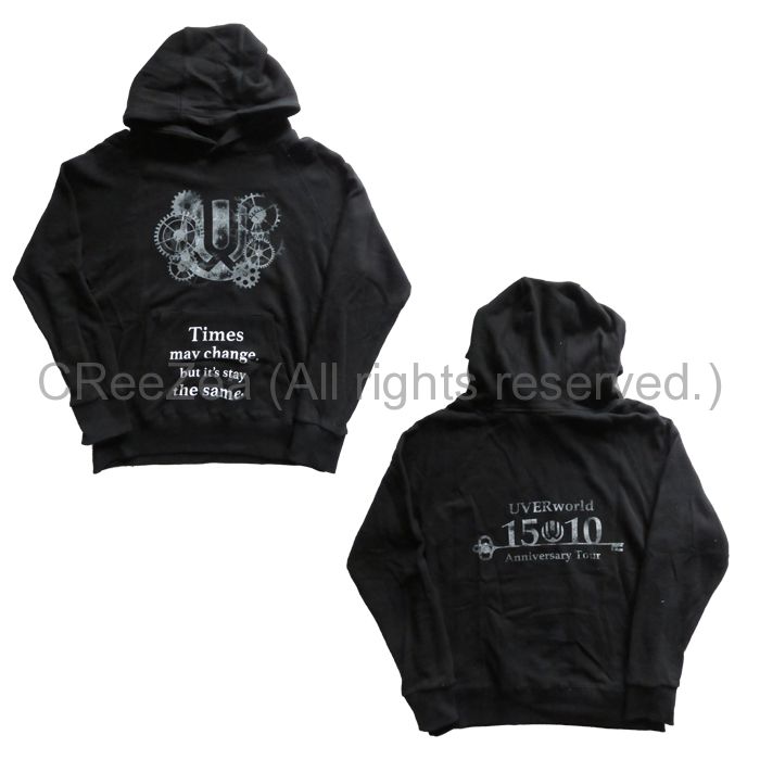 UVERworld 15&10 パーカーM 買取】UVERworld(ウーバーワールド) 