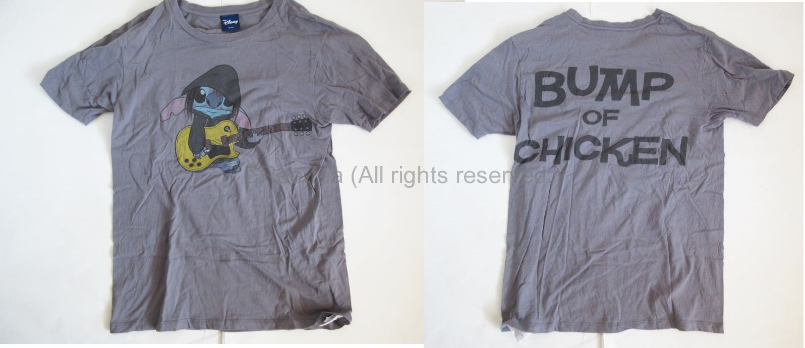 BUMP OF CHICKEN☆スティッチTシャツ黒L☆バンプオブチキン