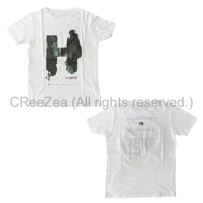 the HIATUS　ライブTシャツ　2016　HANDS OF GRAVITY 買取】the HIATUS(ハイエスタス) その他 Tシャツ ホワイト Hands