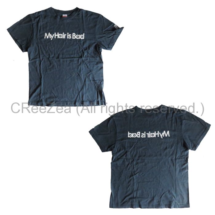 買取】My Hair is Bad(マイヘア) その他 Tシャツ ブラック 白ロゴ