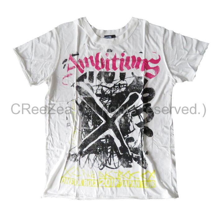 ONE OK ROCK サイン入りTシャツ 2017 Ambitions | www