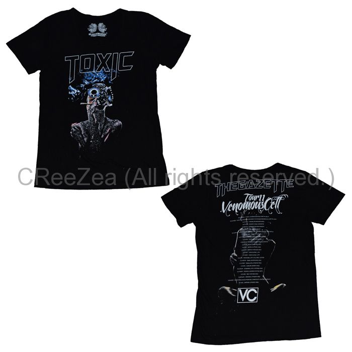 買取】the GazettE(ガゼット) TOUR11 VENOMOUS CELL TOXIC Tシャツ ...