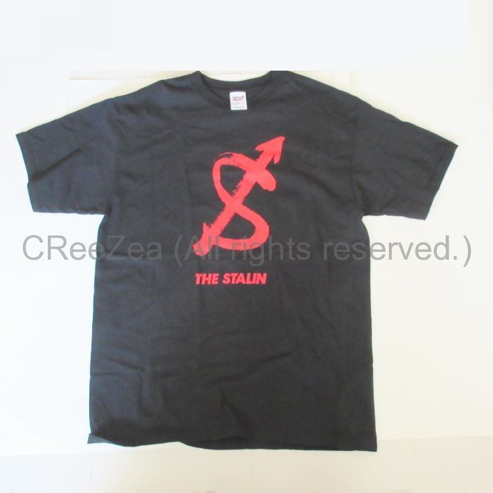 Amazon.co.jp: ザ スターリン Tシャツ 遠藤ミチロウ THE STALIN パンク天国 黒 ブラック 中村達也 Lサイズ : おもちゃ