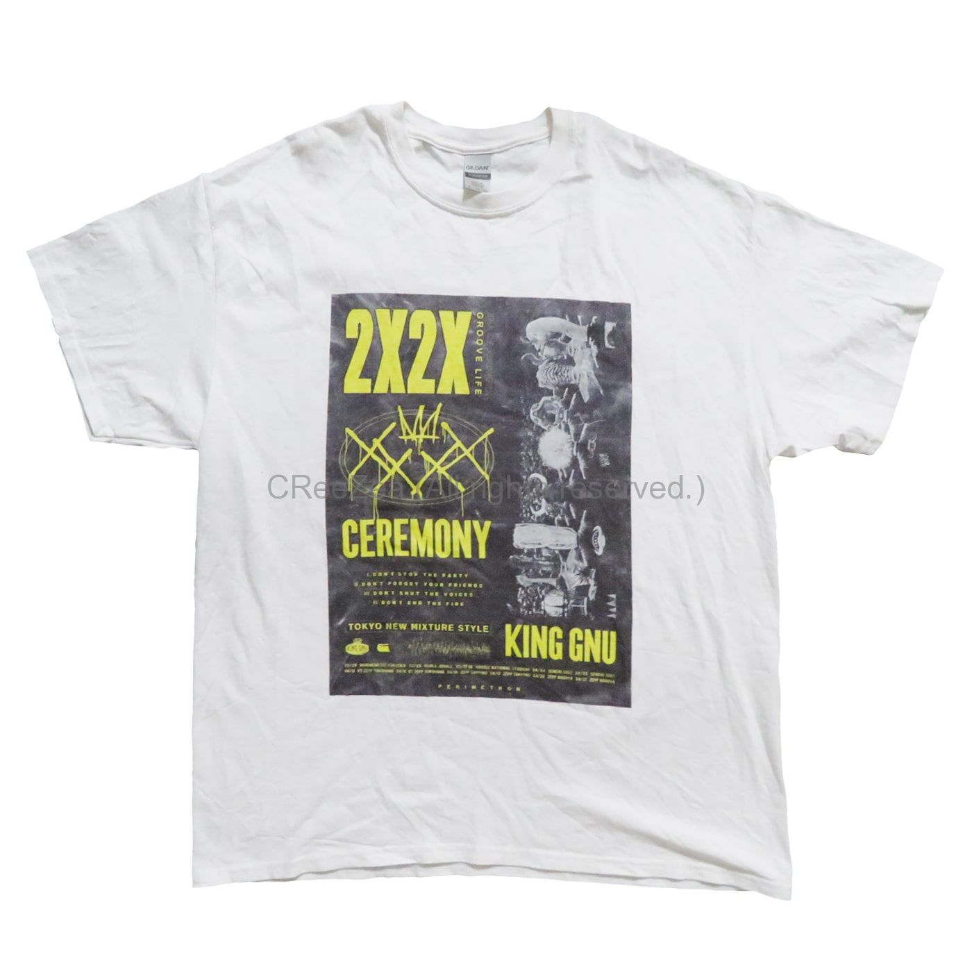 King Gnu CERFMONY Tシャツ