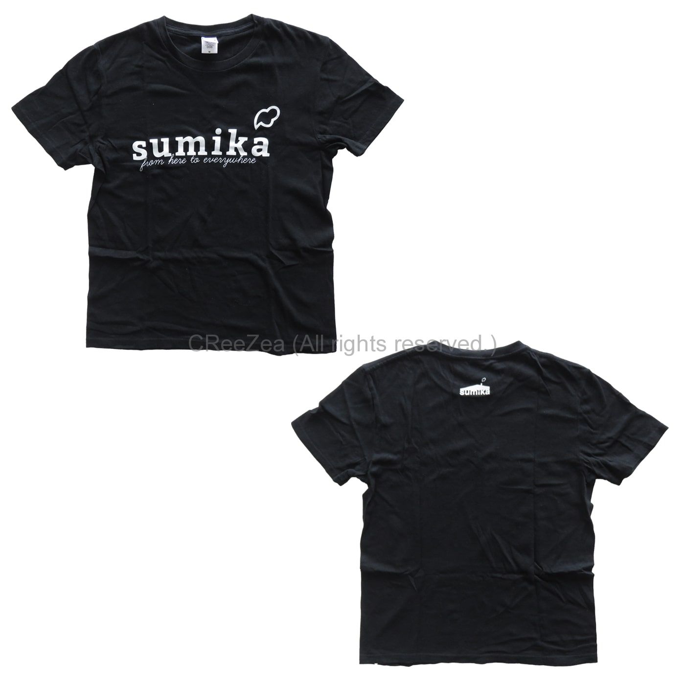 買取】sumika(スミカ) その他 Tシャツ ロゴ ブラック || アーティストショップJP