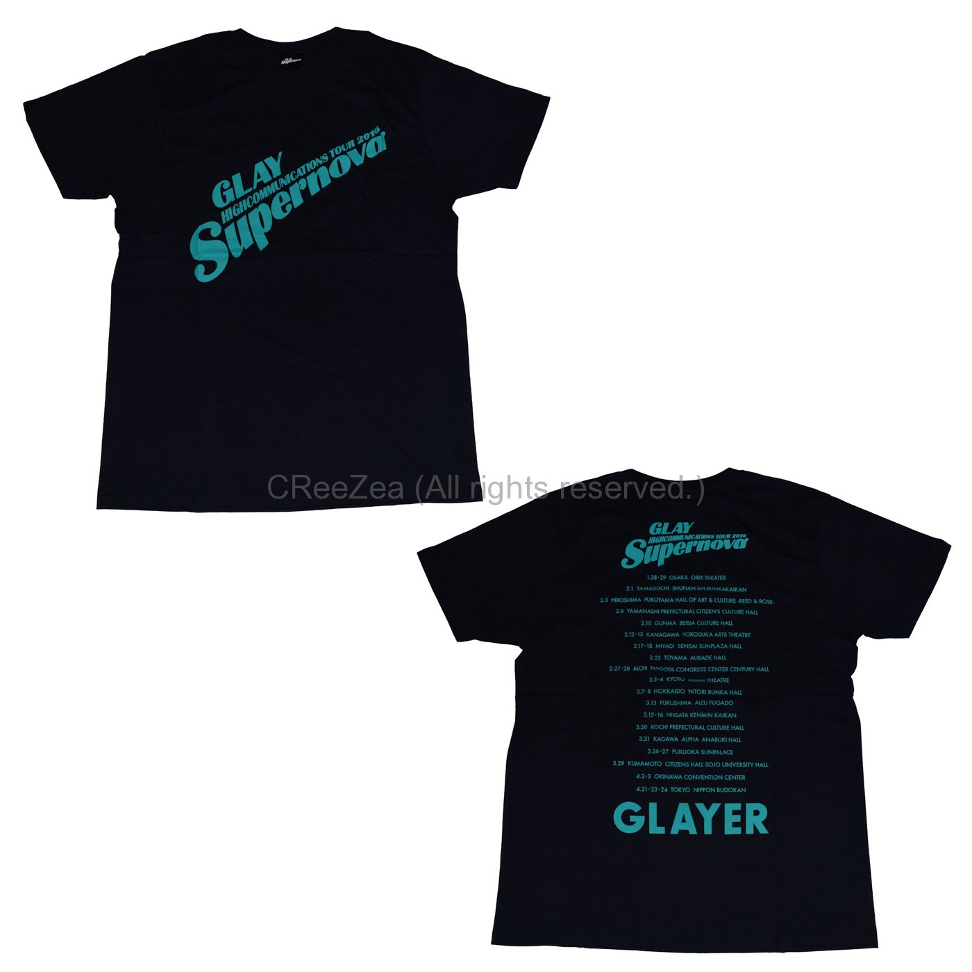 GLAY/グレイライブTシャツ2016 M