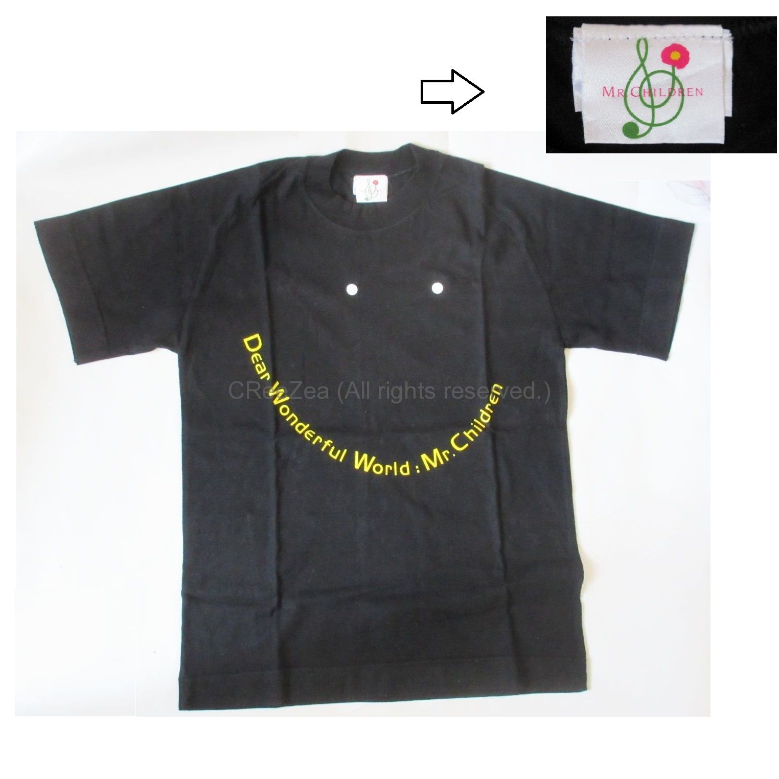 Mr.Children　DEAR WONDERFUL WORLD　ツアーTシャツ Mr.Children DEAR WONDERFUL WORLD ツアーTシャツ - メルカリ