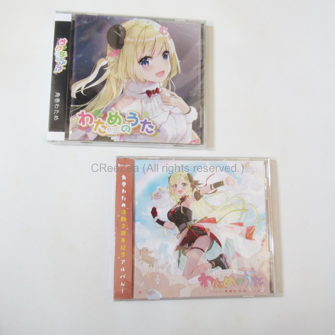 休日限定 買取】ホロライブ(Hololive) 角巻わため わためのうたvol.1 vo.2 邦楽