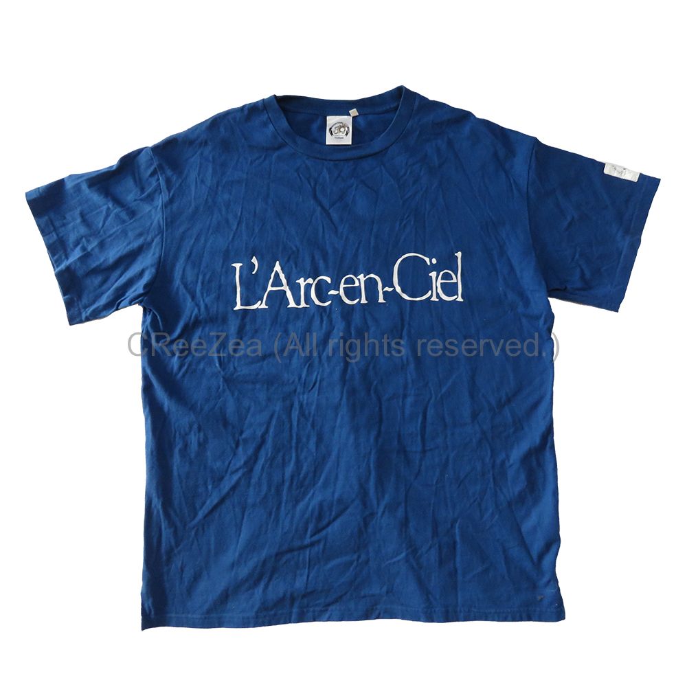 買取】L'Arc～en～Ciel(ラルク) 30th L'Anniversary LIVE 旧ロゴTシャツ ブルー LE-CIEL会員限定 ||  アーティストショップJP