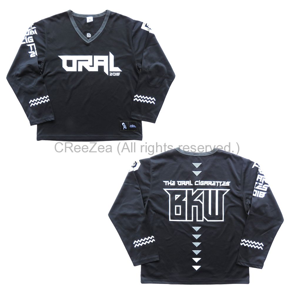 Amazon.co.jp: THE ORAL CIGARETTES スポーツTシャツ XL bkw