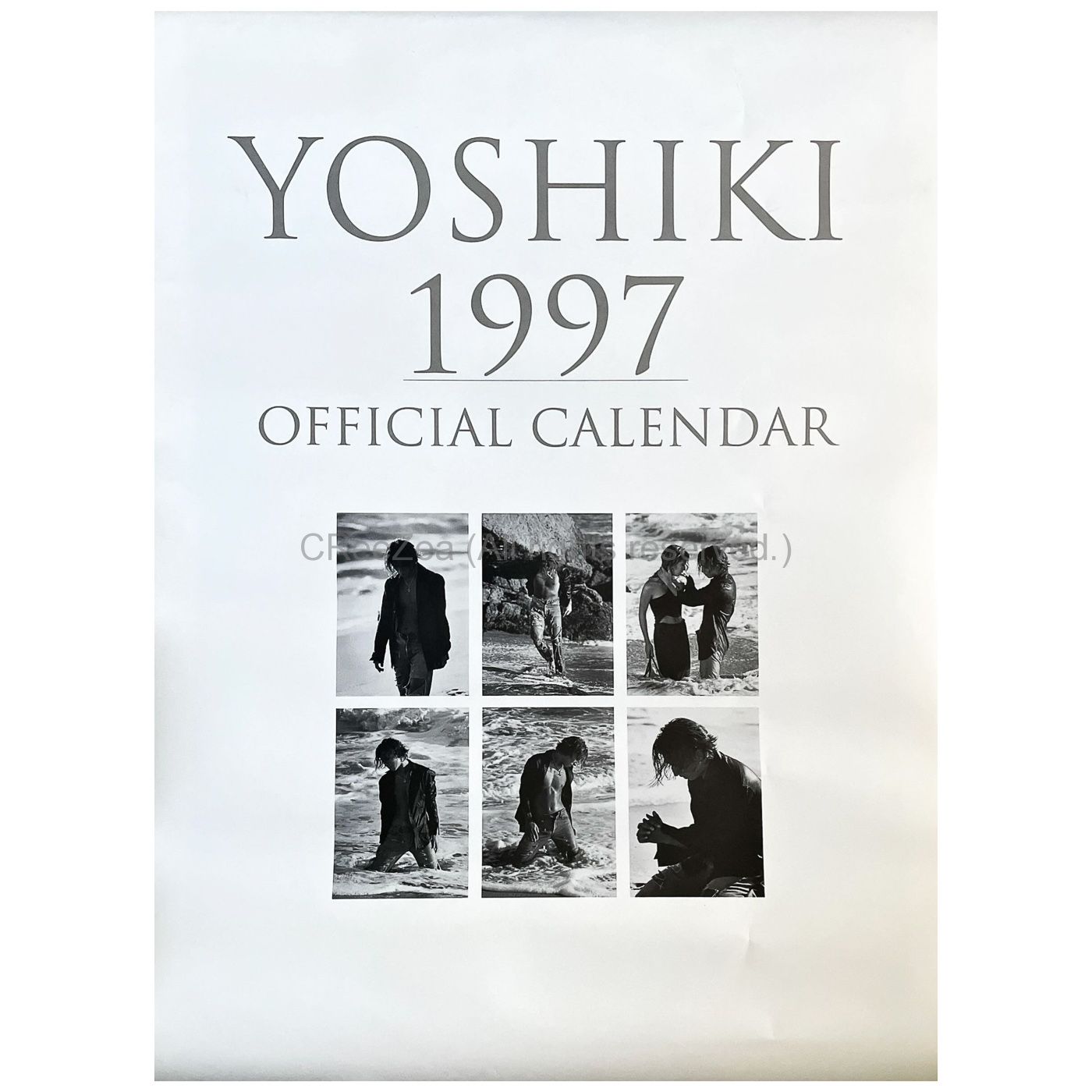 1997年 カレンダー 日本 hide 1997年 珍品 ビッグカレンダー 約