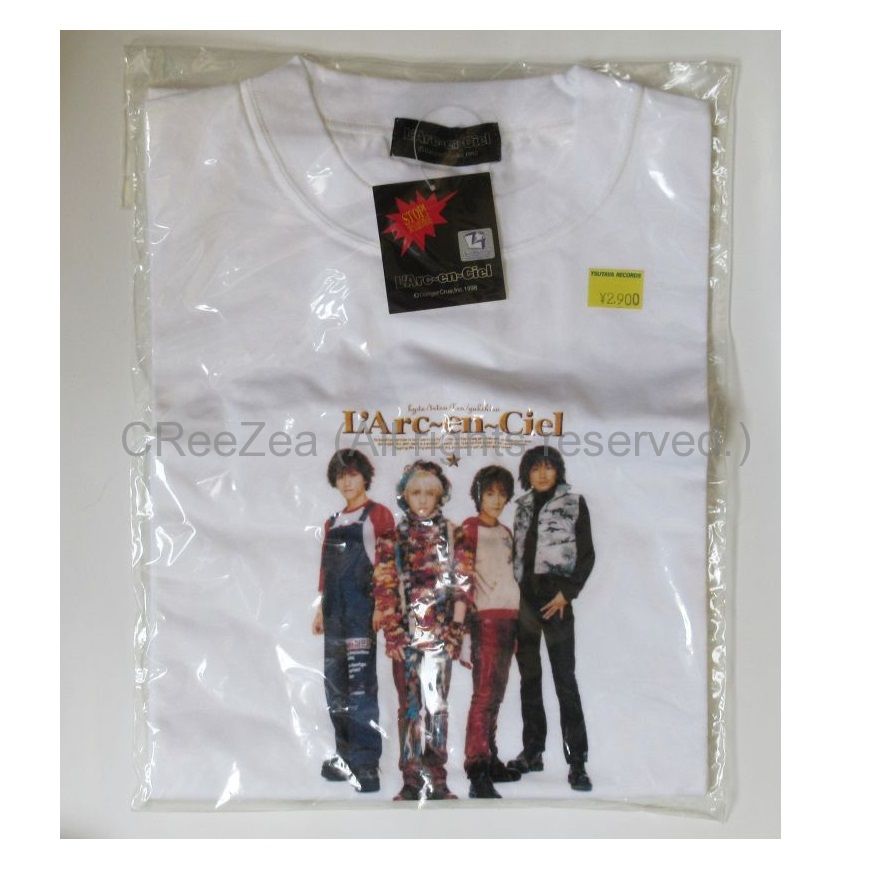 90年代 ラルク L'Arc〜en〜Ciel Tシャツ - ミュージシャン