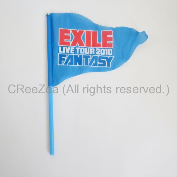 EXILE ライブグッズ フラッグ - メルカリ