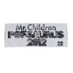 Mr.Children(ミスチル) TOUR POPSAURUS 2012 20th ANNIVERSARY フェイスタオル ブラック