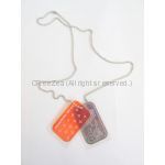 AAA(トリプルエー) AAA 6th Anniversary Tour  え～ネックレス(橙)