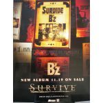 B'z(ビーズ) ポスター 告知ポスター（SURVIVE）