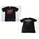 L'Arc～en～Ciel(ラルク) またハートに火をつけろ! Ｔシャツ ブラック