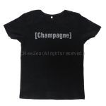 [Alexandros](ドロス) その他 Tシャツ [Champagne]（シャンペイン）　ロゴ