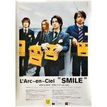 L'Arc～en～Ciel(ラルク) ポスター smile アルバム 2004 告知