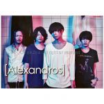 [Alexandros](ドロス) ポスター ALXD タワーレコード特典 2015 [Champagne]（シャンペイン）