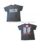 B'z(ビーズ) LIVE GYM '93 RUN Tシャツ ブラック