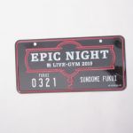 B'z(ビーズ) LIVE-GYM 2015 -Epic Night- メモリアルプレート　福井　3月21日