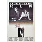 B'z(ビーズ) ポスター LIVE-GYM '93 RUN 1