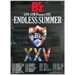 B'z(ビーズ) ポスター LIVE-GYM Pleasure 2013 -ENDLESS SUMMER-