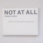 CHAGE&ASKA(チャゲアス) CONCERT TOUR 01>>02 NOT AT ALL パンフレット　白