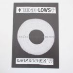 THE HIGH-LOWS(ザ・ハイロウズ) TOUR BAUMKUCHEN '99 パンフレット