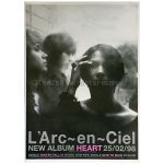 L'Arc～en～Ciel(ラルク) ポスター HEART 1998 告知 アルバム