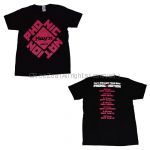 May'n(メイン) SUMMER TOUR 2010 PHONIC◆NATION Tシャツ ブラック