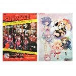 純情のアフィリア(アフィリア・サーガ) ポスター SURVIVE!! 2012 両面　暁の護衛 トリニティ