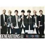 Generations(ジェネレーションズ) ポスター ALL FOR YOU 2015