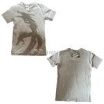 B'z(ビーズ) LIVE-GYM 2012 -Into Free- Vネック Tシャツ-EXTRA- グレー