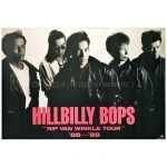 ヒルビリー・バップス(HILLBILLY BOPS) ポスター Rip Van Winkle Tour 1988-1989