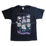 MAN WITH A MISSION(マンウィズ) Out of Control JAPAN Tour 2015 ハカセTシャツ 2 ネイビー パープル