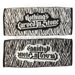 Nothing's Carved In Stone(NCIS) その他 フェイスタオル ブラック ホワイト