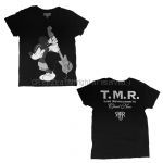 T.M.Revolution(西川貴教) T.M.R.LIVE REVOLUTION'11-'12 -CLOUD NINE- Tシャツ ブラック ミッキー モノクロ