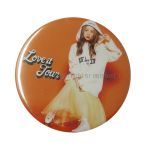 西野カナ(カナやん) LOVE it Tour ~10th Anniversary~ 缶バッジ love it town