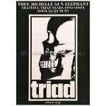 THEE MICHELLE GUN ELEPHANT(ミッシェル) ポスター GRATEFUL TRIAD YEARS 2002