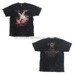 X JAPAN(エックス) 攻撃再開 2008 I.V. ?破滅に向かって? Tシャツ ブラック