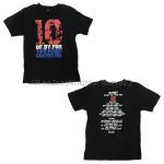 10-FEET(テンフィート) "hammer ska" TOUR 2010 Tシャツ ブラック