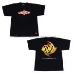 B'z(ビーズ) LIVE-GYM Pleasure 2000 juice Tシャツ ブラック