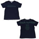 back number(バックナンバー) love stories tour 2014 Tシャツ ブラック