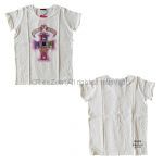 ゴールデンボンバー(金爆)  MY MELODY×elements,H コラボカットソー ロックver ホワイト 2013 マイメロ Tシャツ