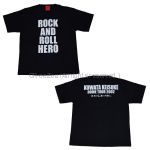 桑田佳祐(サザン) 全国ドームツアー2002 「けいすけさん、色々と大変ねぇ。」 Tシャツ ROCK AND ROLL HERO ブラック