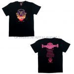 L'Arc～en～Ciel(ラルク) TOUR 2007-2008 THEATER OF KISS Tシャツ ブラック