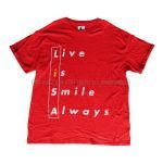 LiSA(リサ) LiVE is Smile Always?ASiA TOUR 2018?[eN] BiG Tシャツ レッド