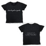 UVERworld(ウーバーワールド) 47/47 TOUR 2011 Tシャツ ブラック YUTAROデザイン